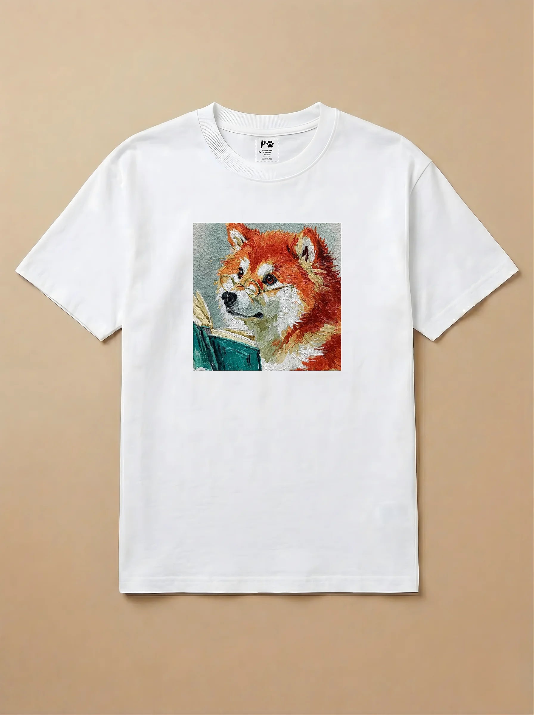 Camisa Leitura dos Pets - Shiba Inu