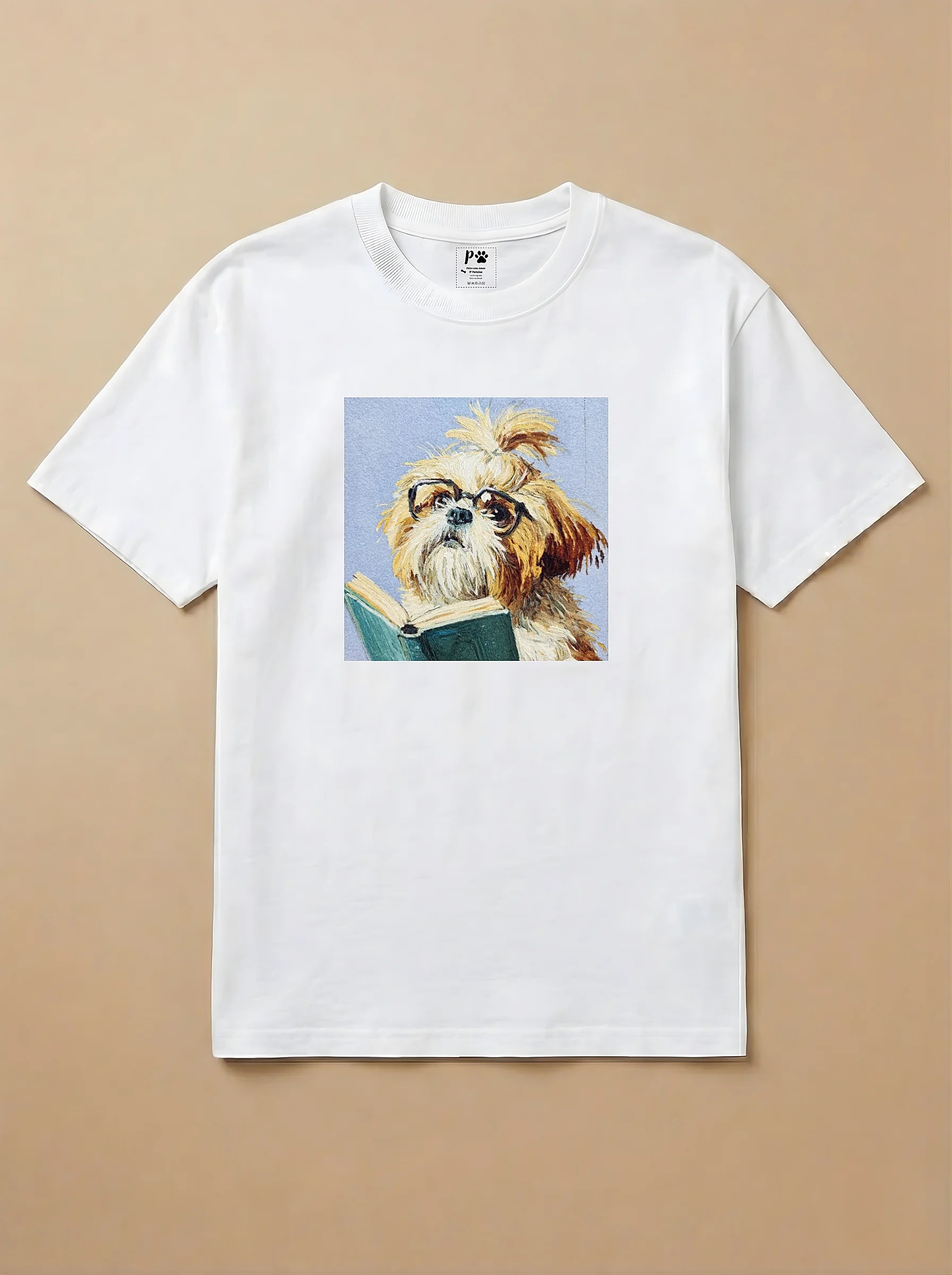 Camisa Leitura dos Pets - Shih Tzu