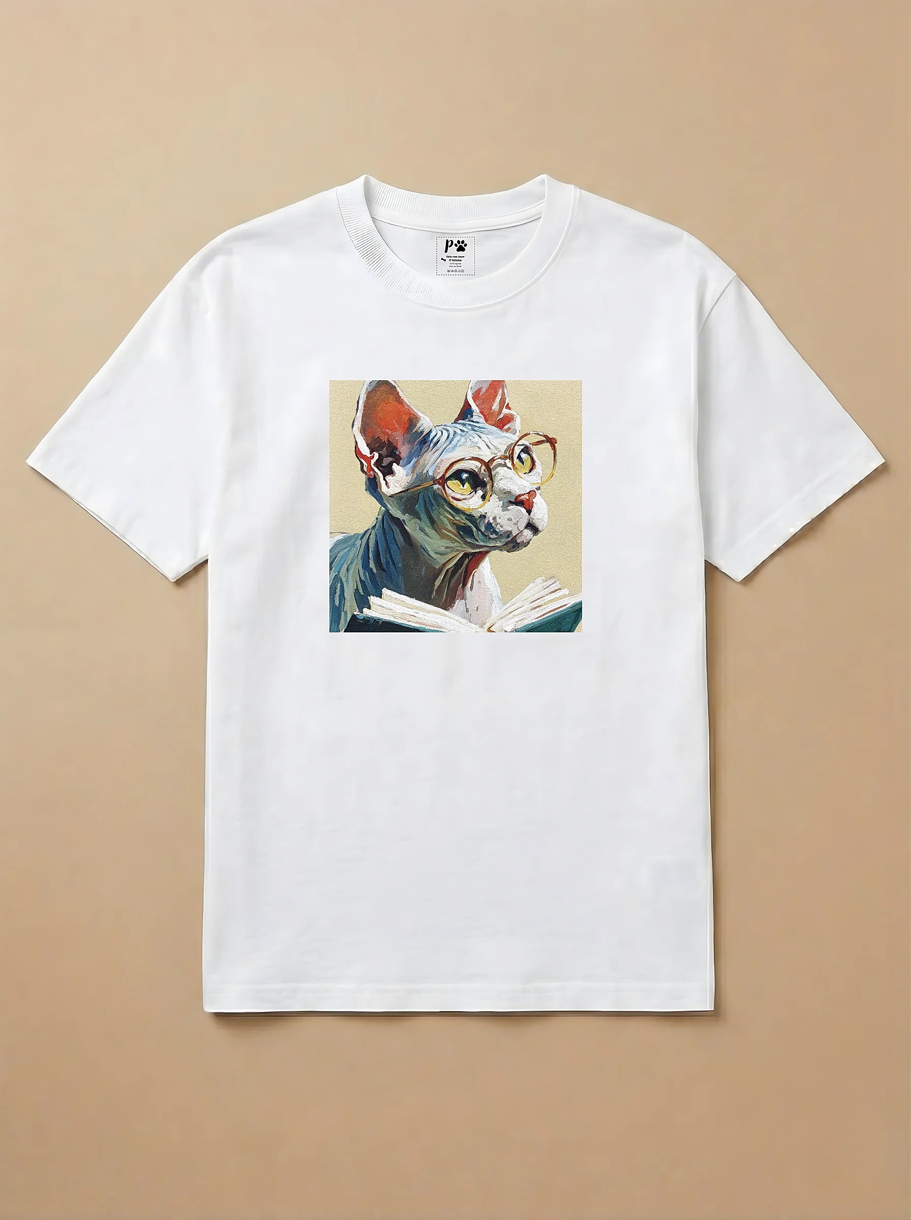 Camisa Leitura dos Pets - Sphynx