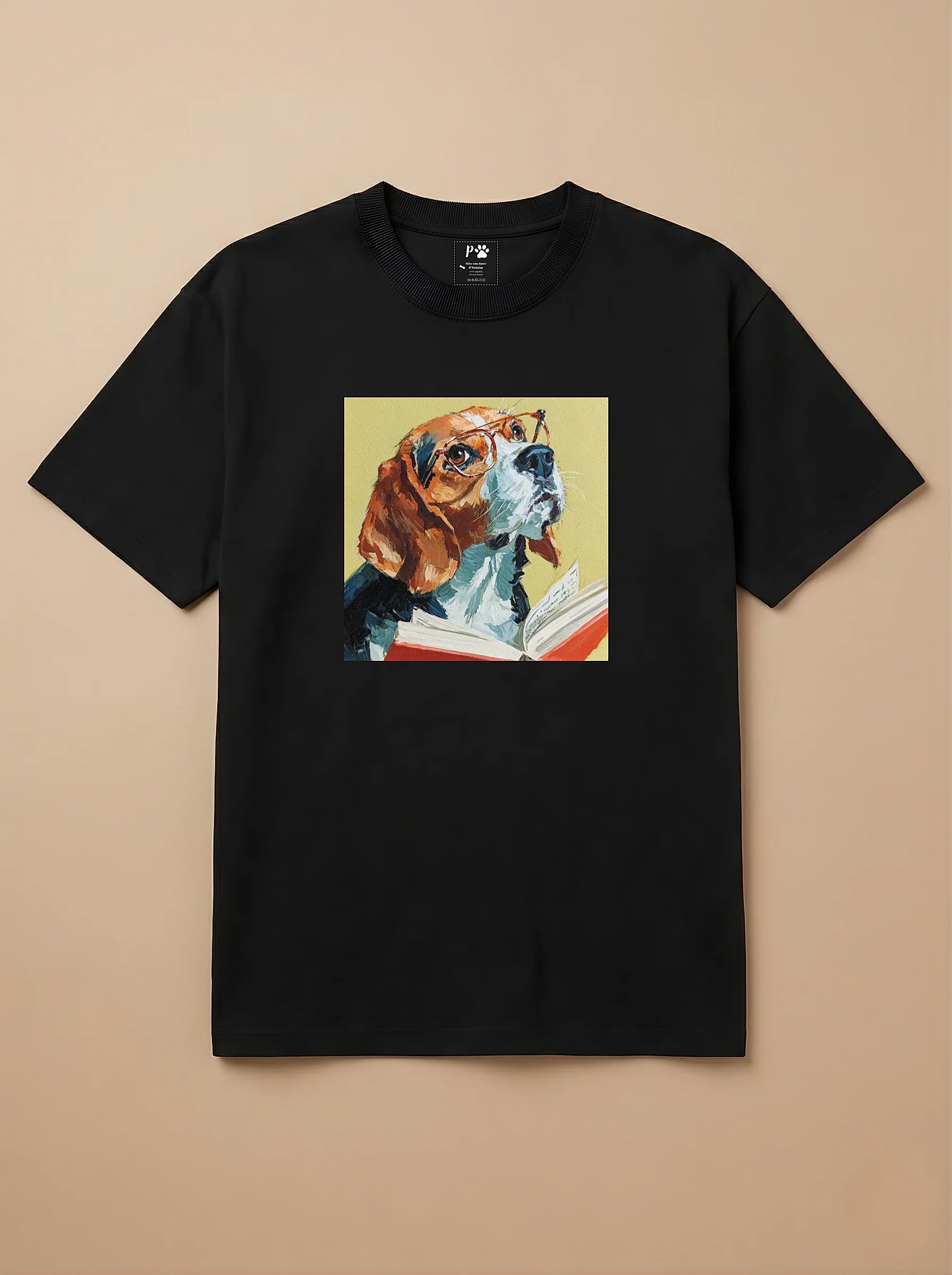 Camisa Leitura dos Pets - Beagle