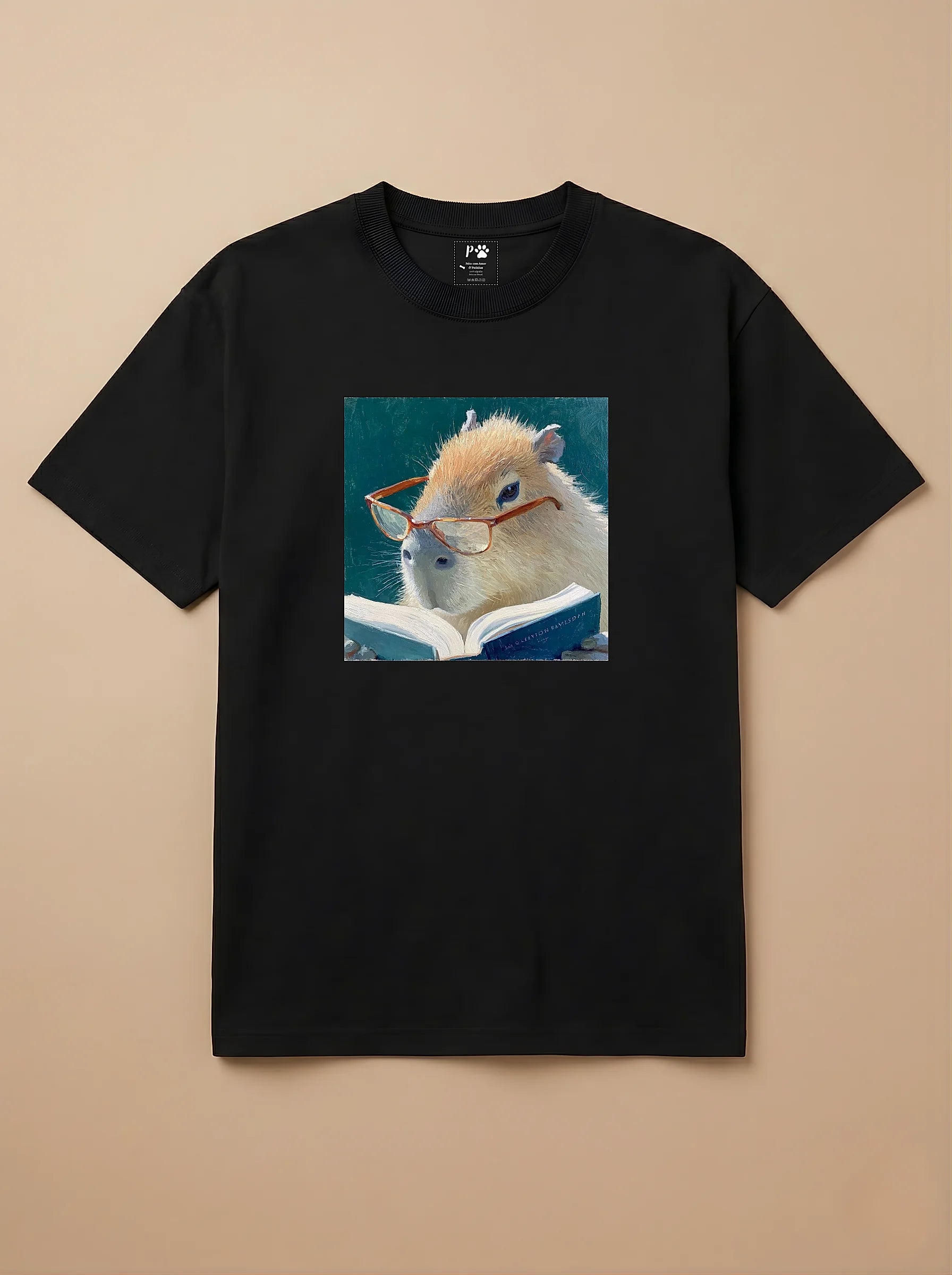 Camisa Leitura dos Pets - Capivara