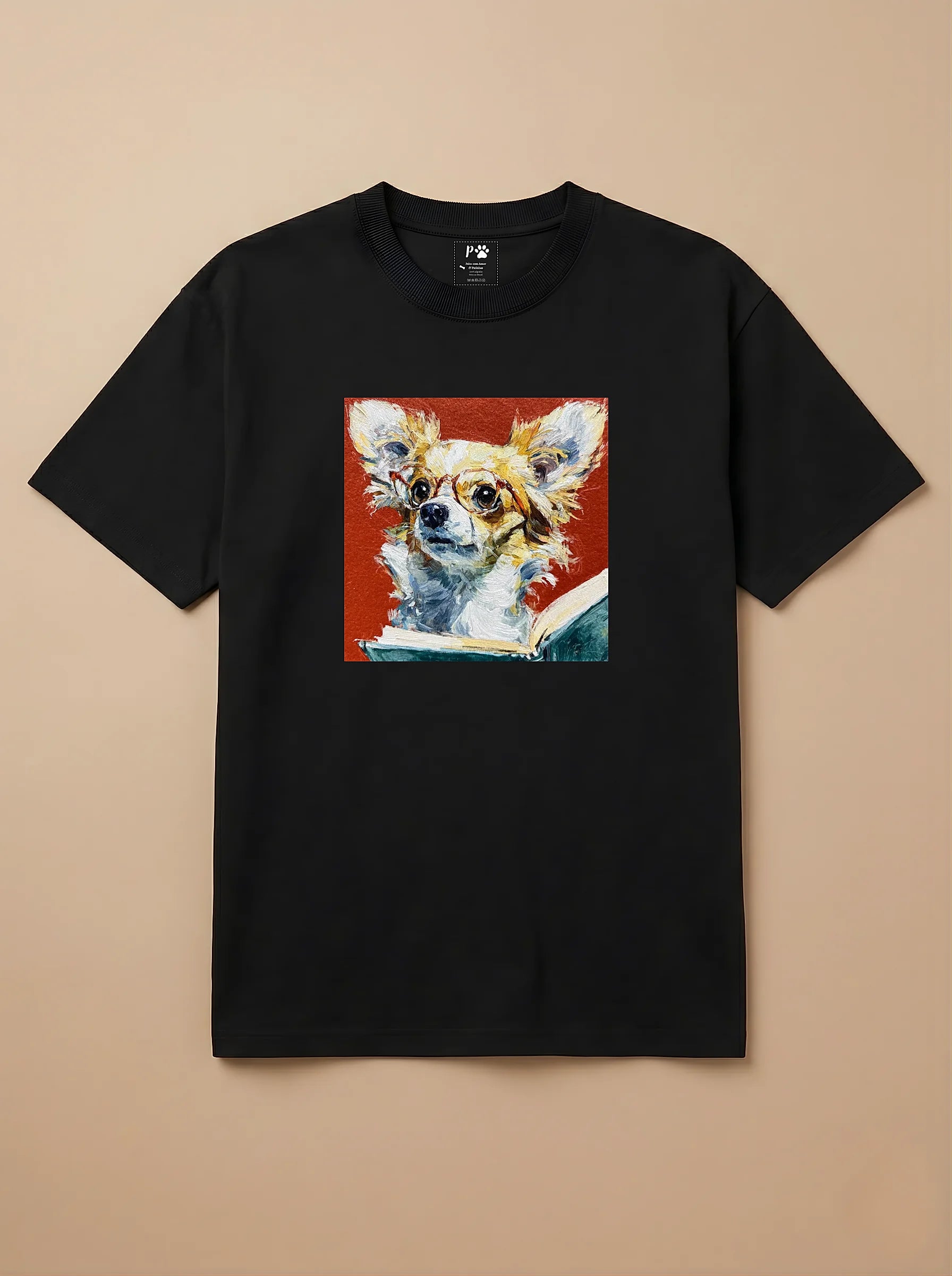 Camisa Leitura dos Pets - Chihuahua