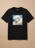 Camisa Leitura dos Pets - Maltês