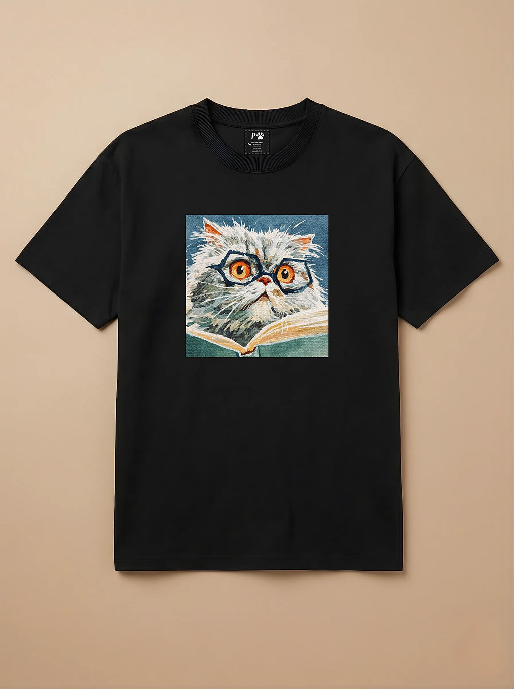 Camisa Leitura dos Pets - Gato Persa