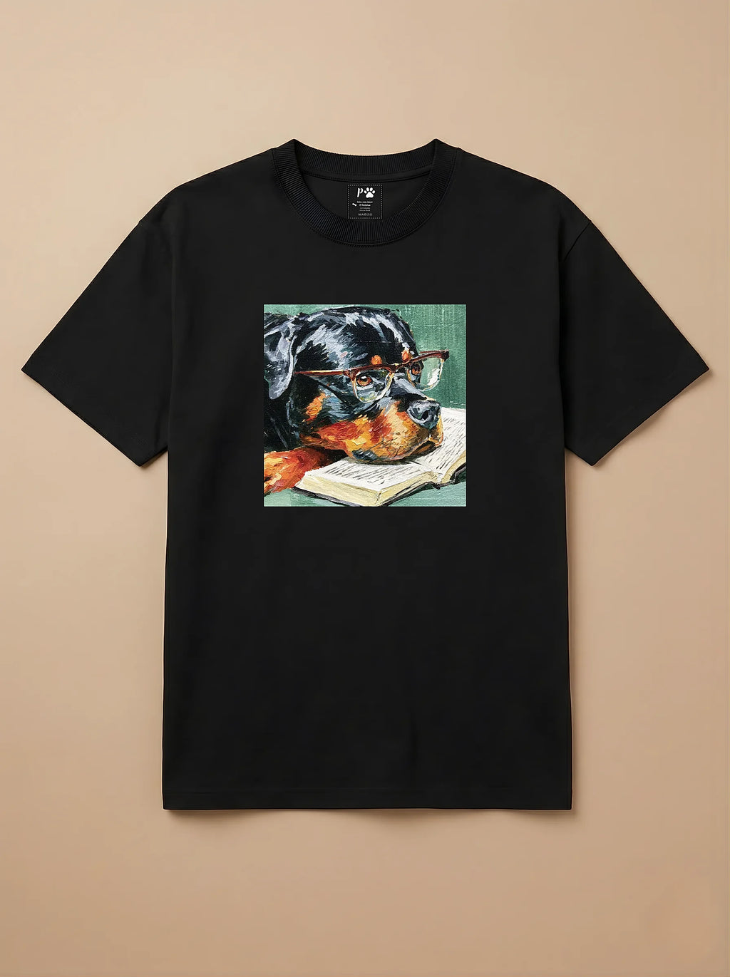 Camisa Leitura dos Pets - Rottweiler