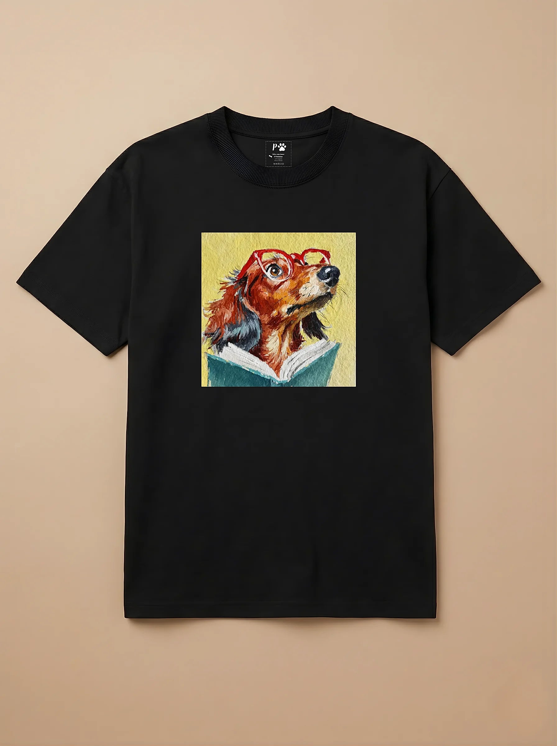 Camisa Leitura dos Pets - Salsicha