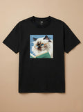 Camisa Leitura dos Pets - Gato Siamês