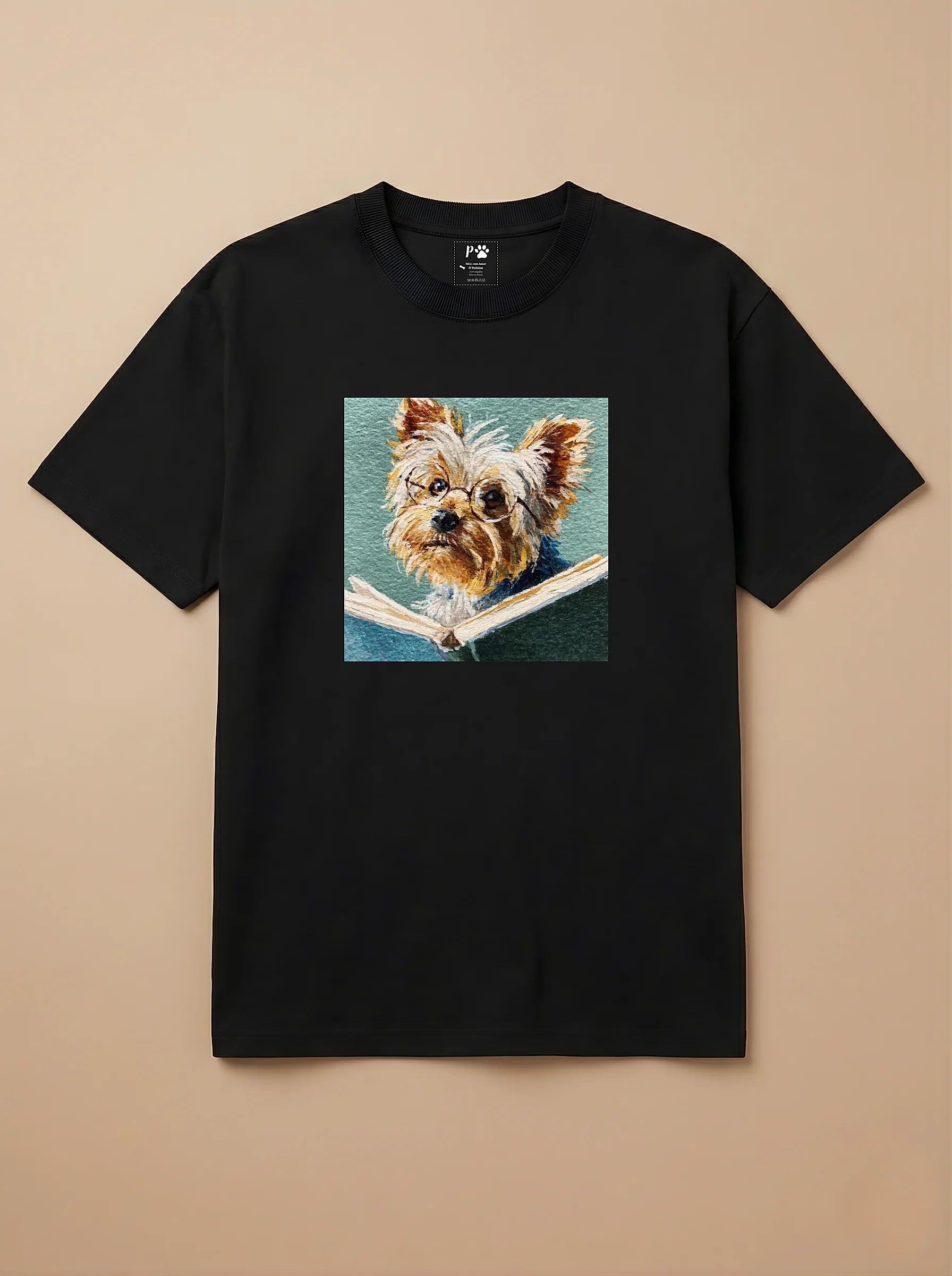 Camisa Leitura dos Pets - Yorkshire