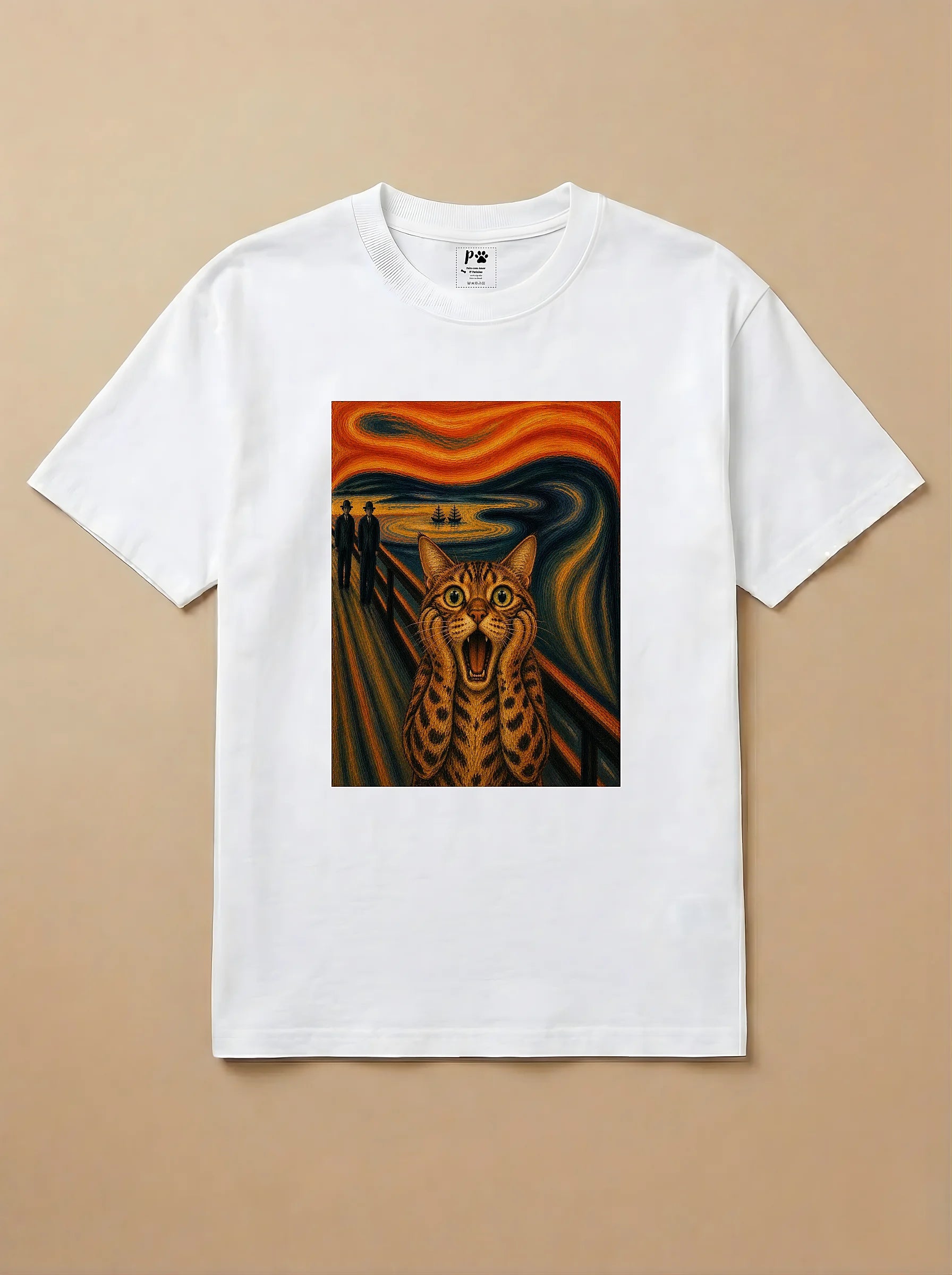 Camisa O Grito - Gato de Bengala