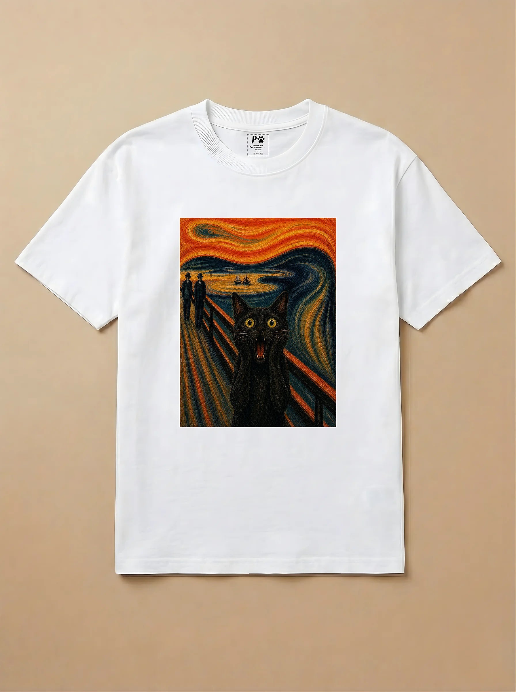 Camisa O Grito - Gato Preto