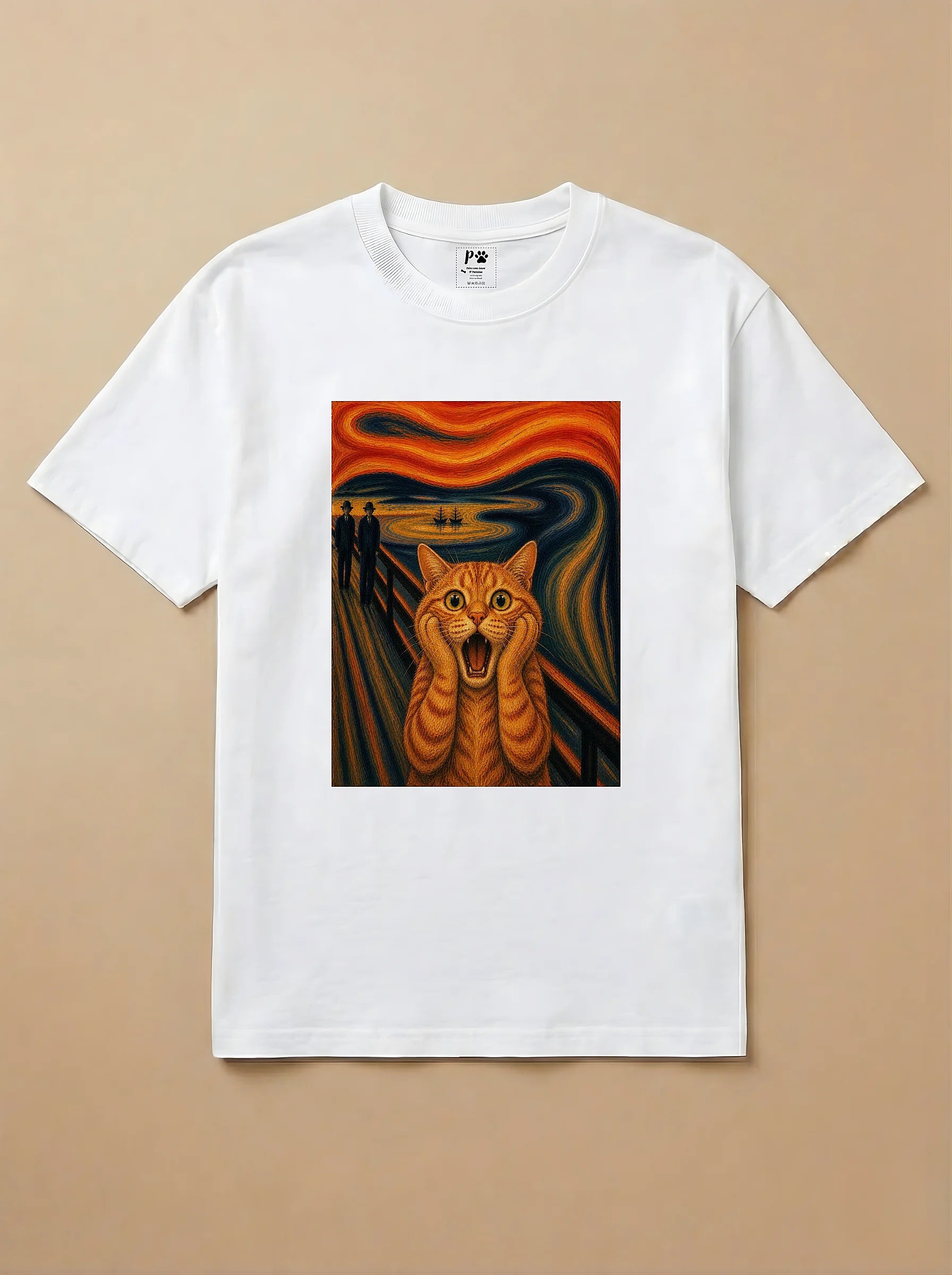 Camisa O Grito - Gato Laranja