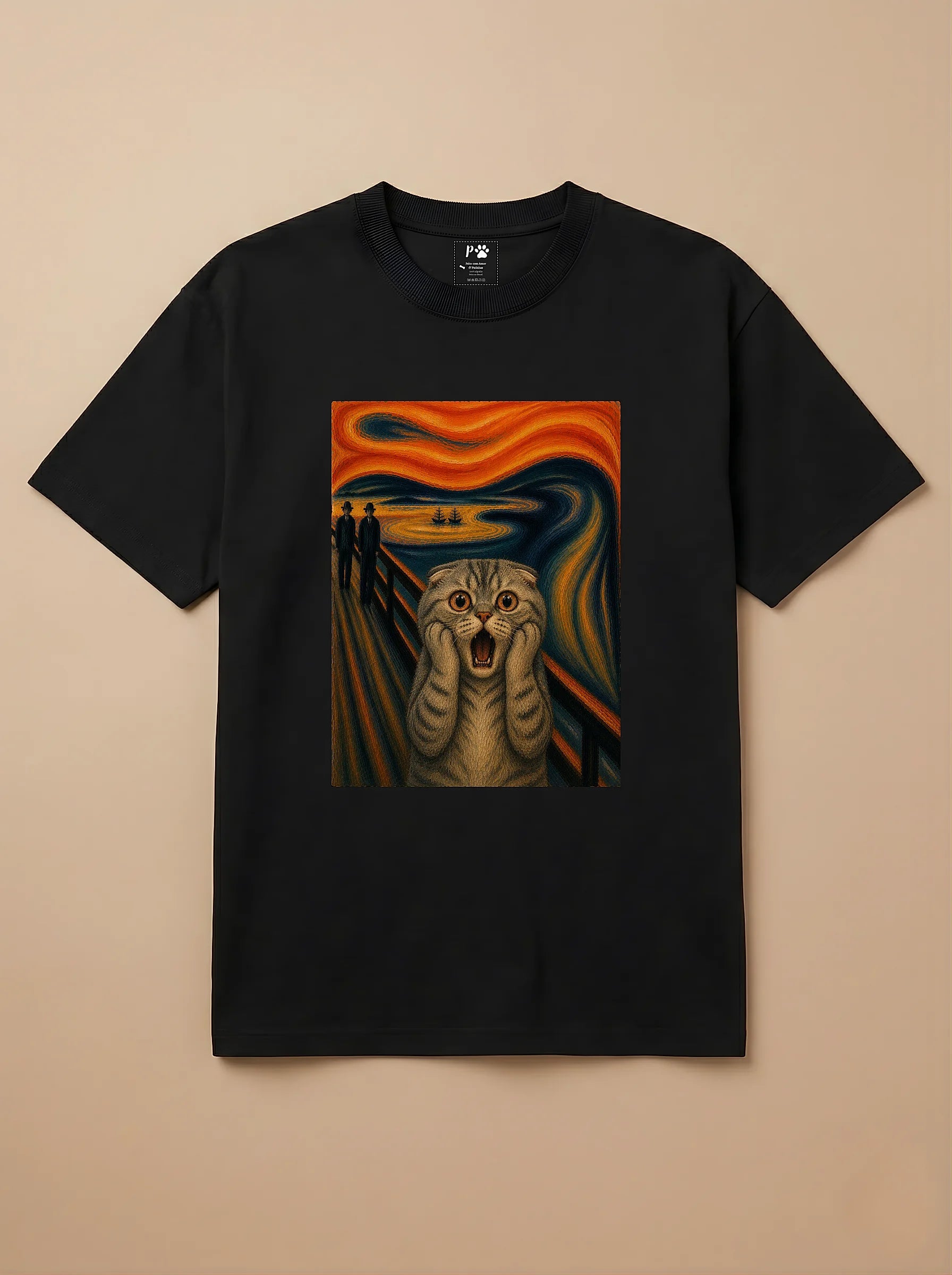 Camisa O Grito - Gato Escocês