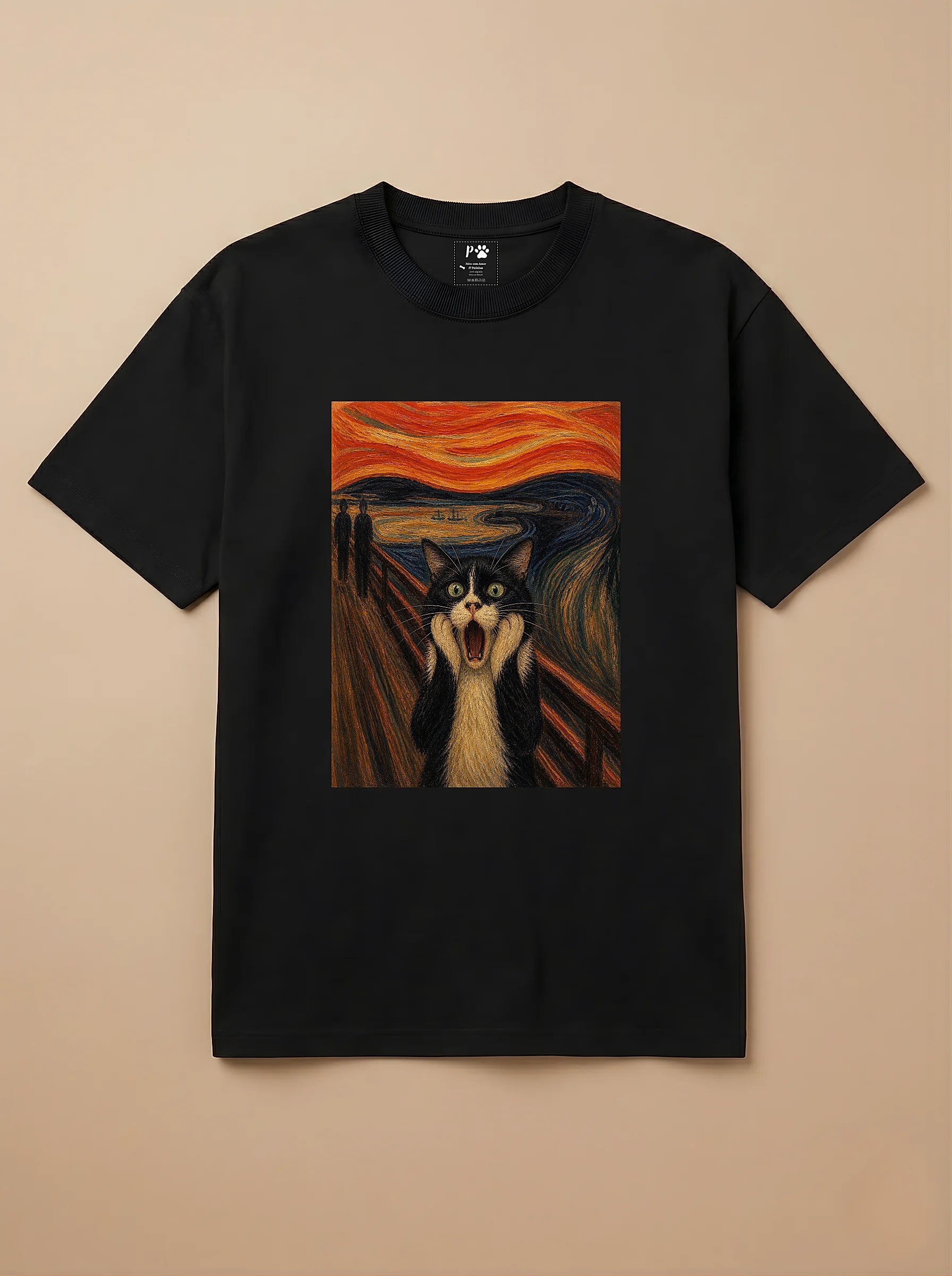 Camisa O Grito - Gato Frajola