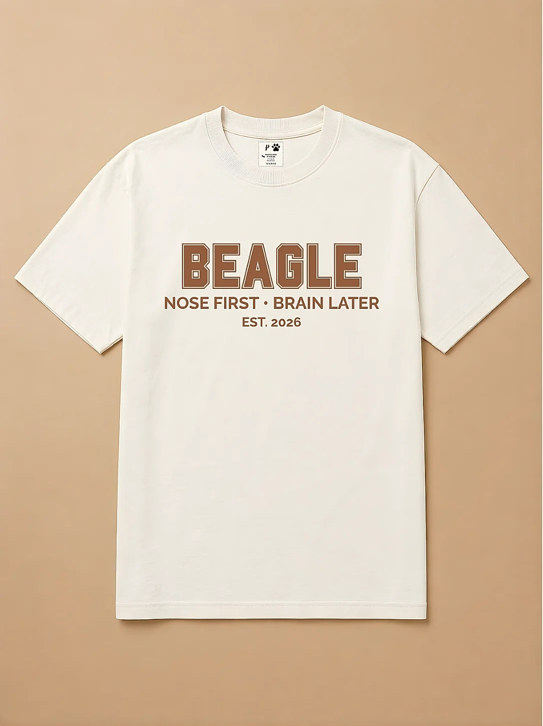 Camisa Oversized College - Beagle
