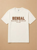 Camisa Oversized College - Gato de Bengala