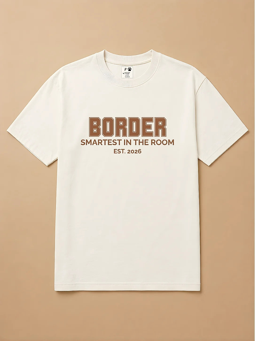 Camisa Oversized College - Border Collie