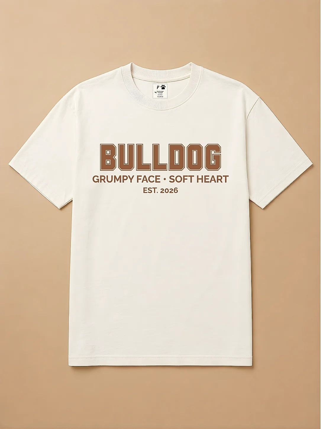 Camisa Oversized College - Bulldog