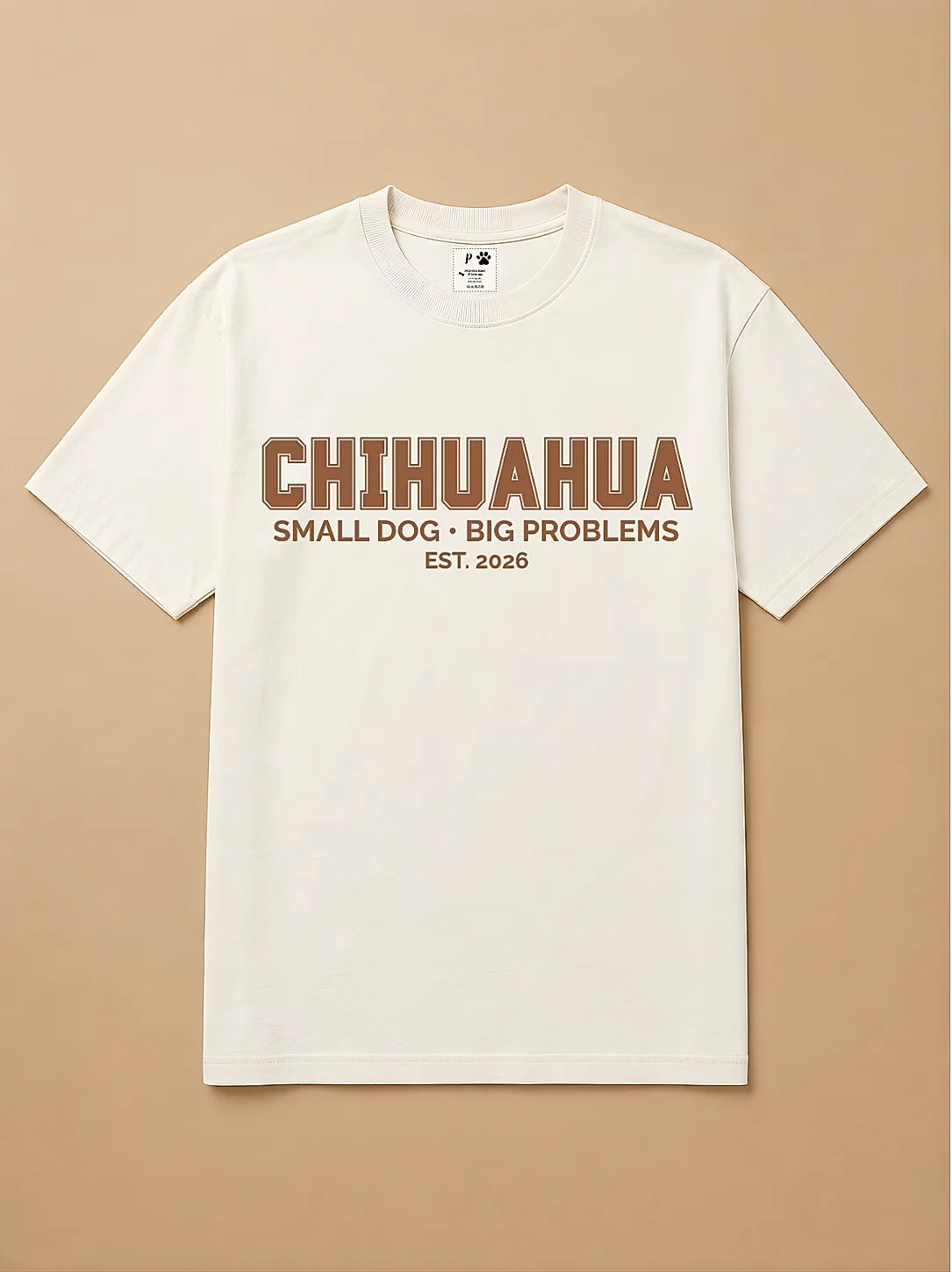 Camisa Oversized College - Chihuahua