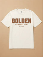 Camisa Oversized College - Golden