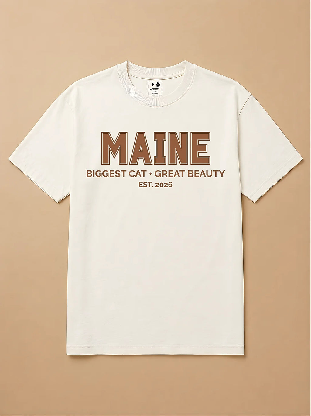 Camisa Oversized College - Maine Coon