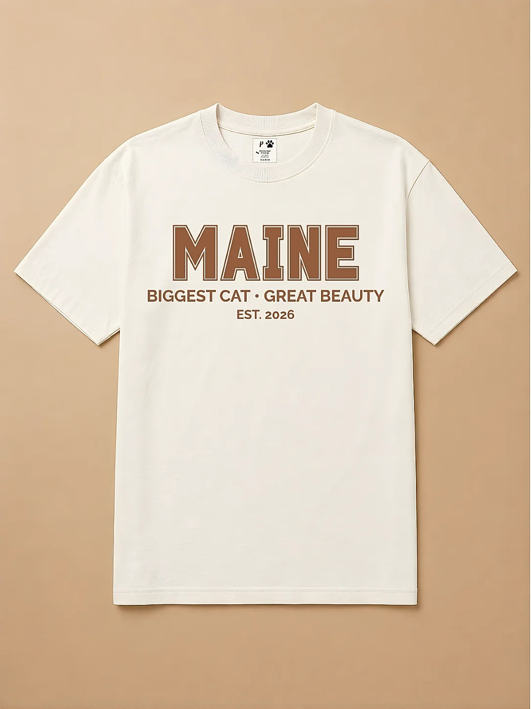 Camisa Oversized College - Maine Coon