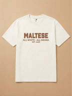 Camisa Oversized College - Maltês