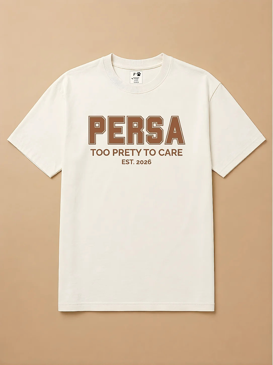 Camisa Oversized College - Persa