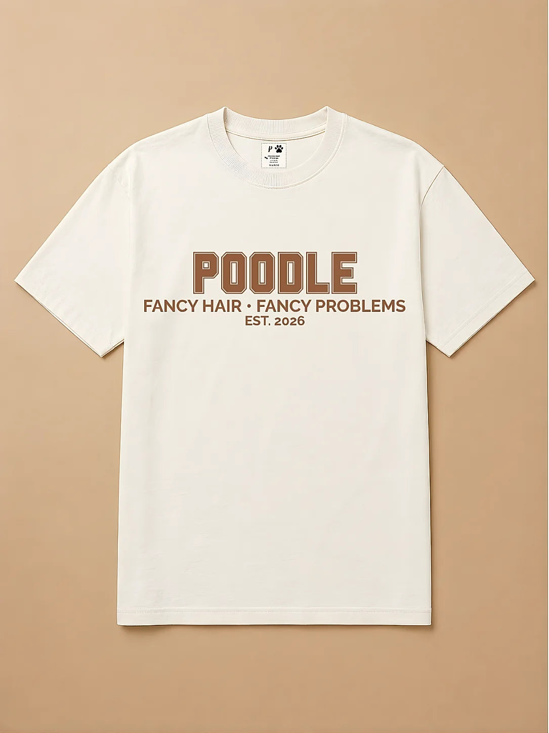 Camisa Oversized College - Poodle