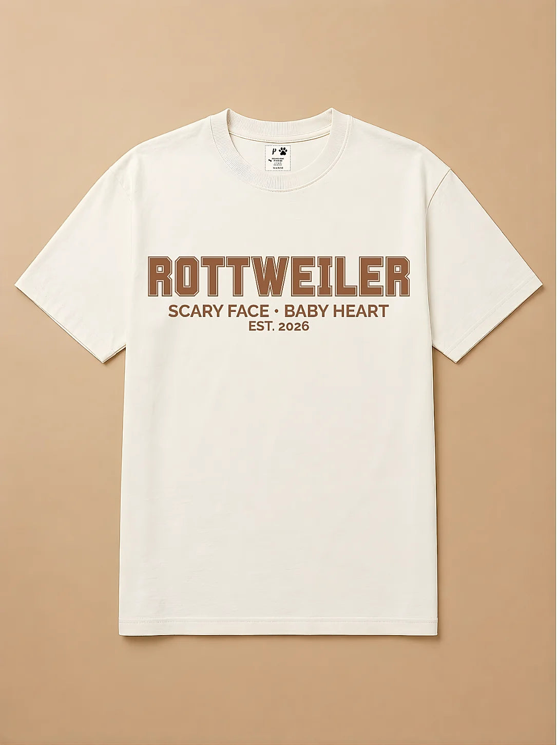 Camisa Oversized College - Rottweiler
