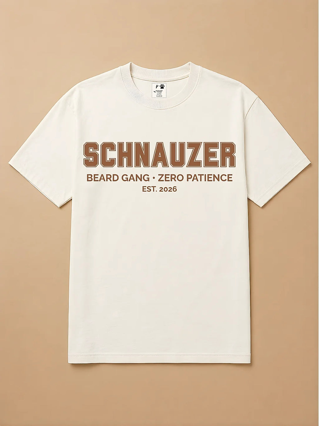 Camisa Oversized College - Schnauzer