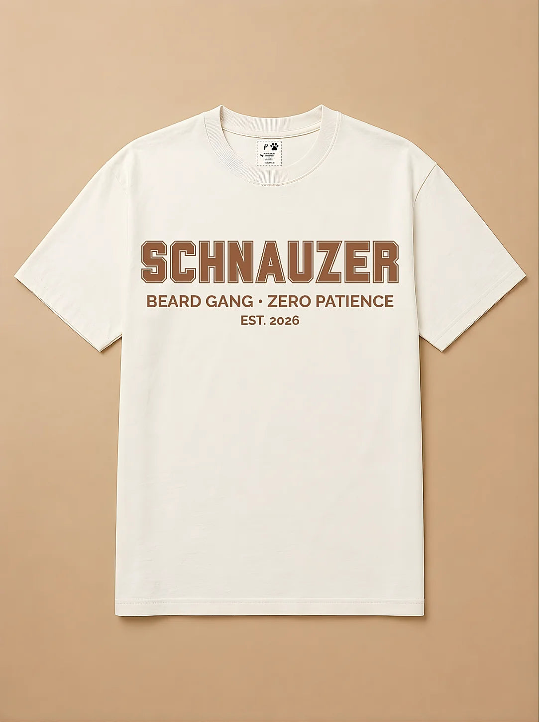 Camisa Oversized College - Schnauzer