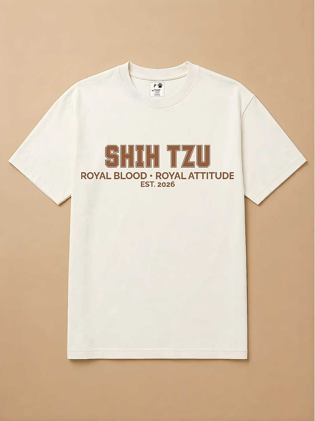 Camisa Oversized College - Shih Tzu