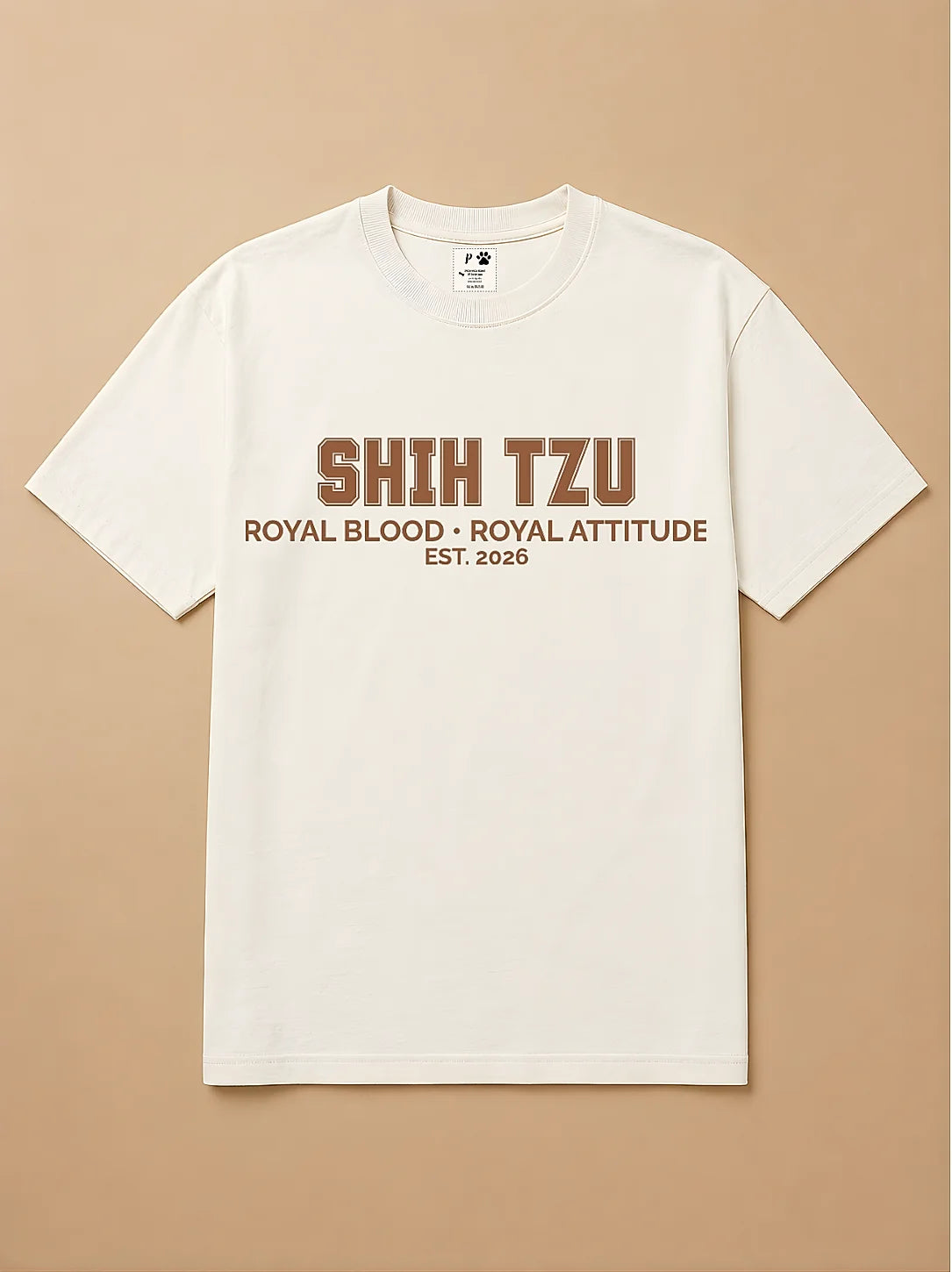 Camisa Oversized College - Shih Tzu