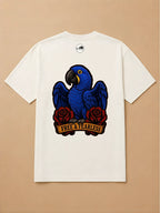 Camisa Oversized Old School - Arara Azul