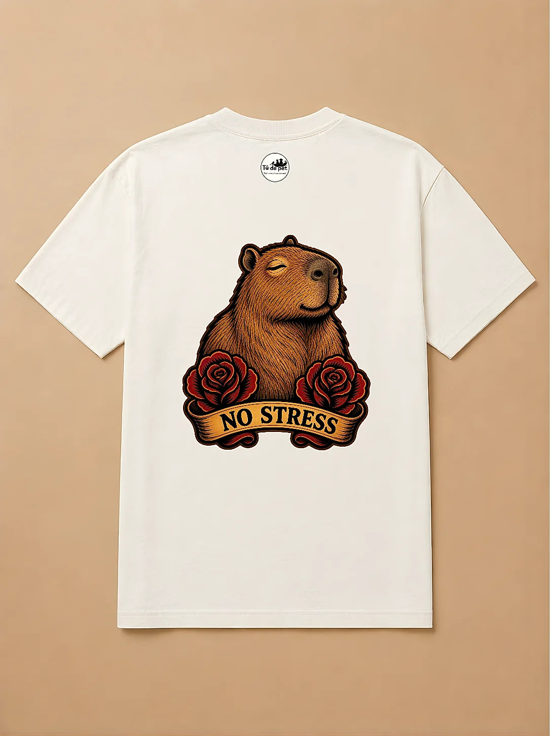 Camisa Oversized Old School - Capivara