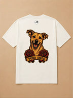 Camisa Oversized Old School - Caramelo