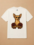 Camisa Oversized Old School - Chihuahua