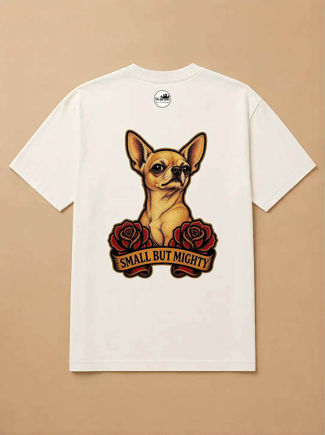 Camisa Oversized Old School - Chihuahua