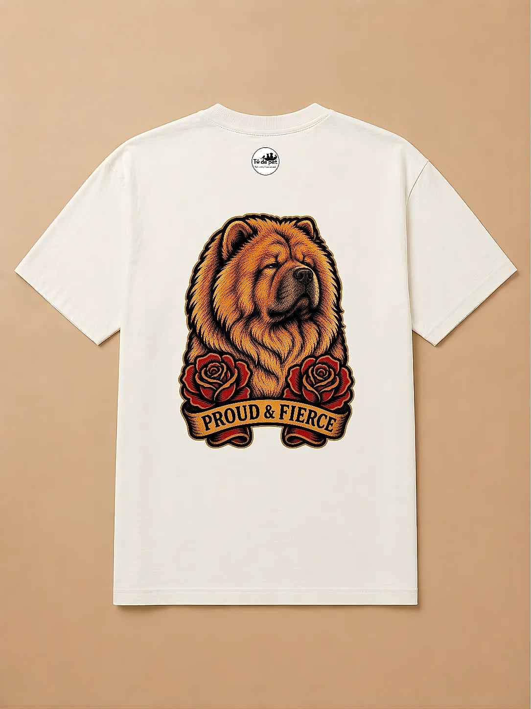 Camisa Oversized Old School - Chow Chow