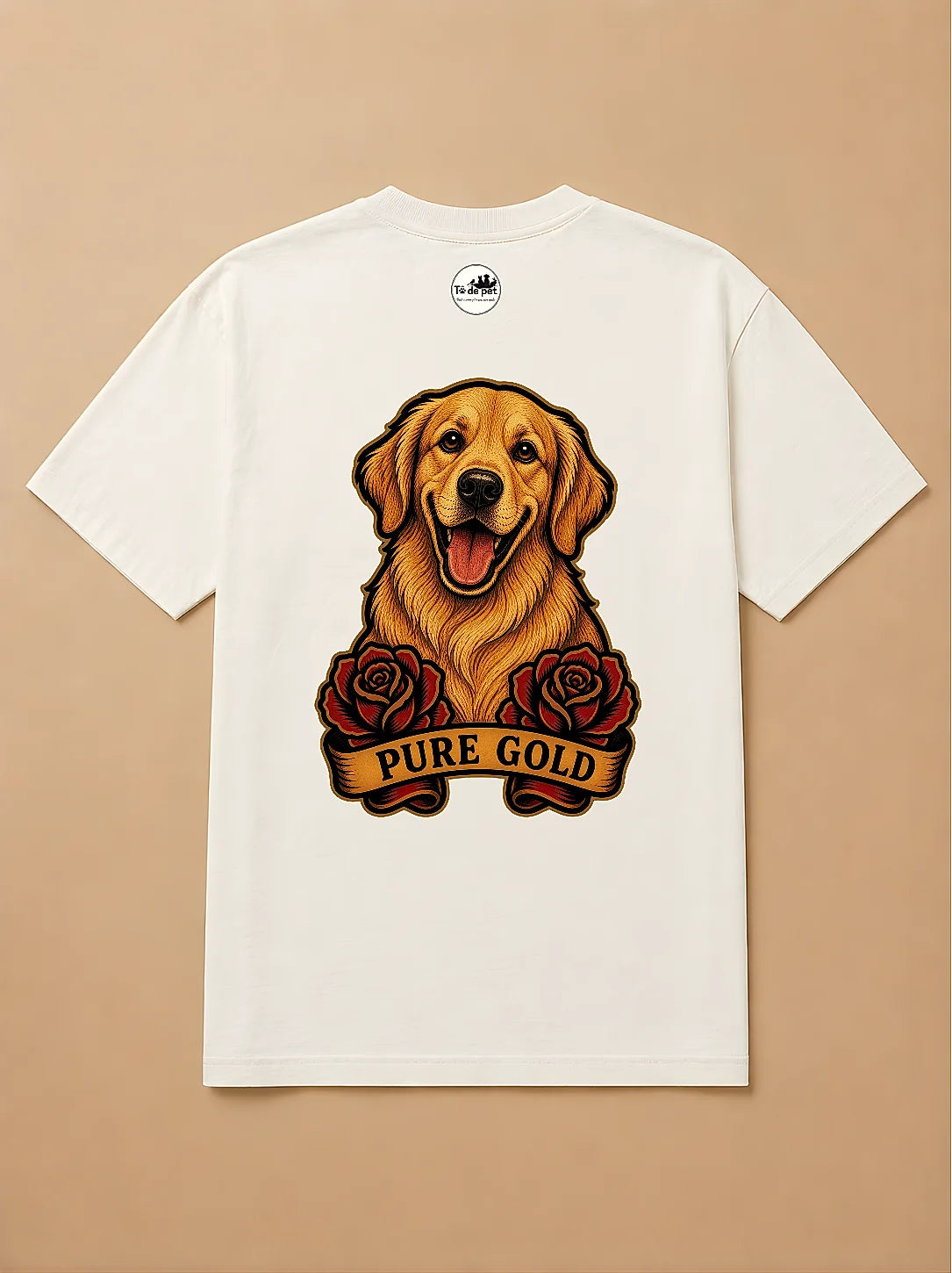 Camisa Oversized Old School - Golden