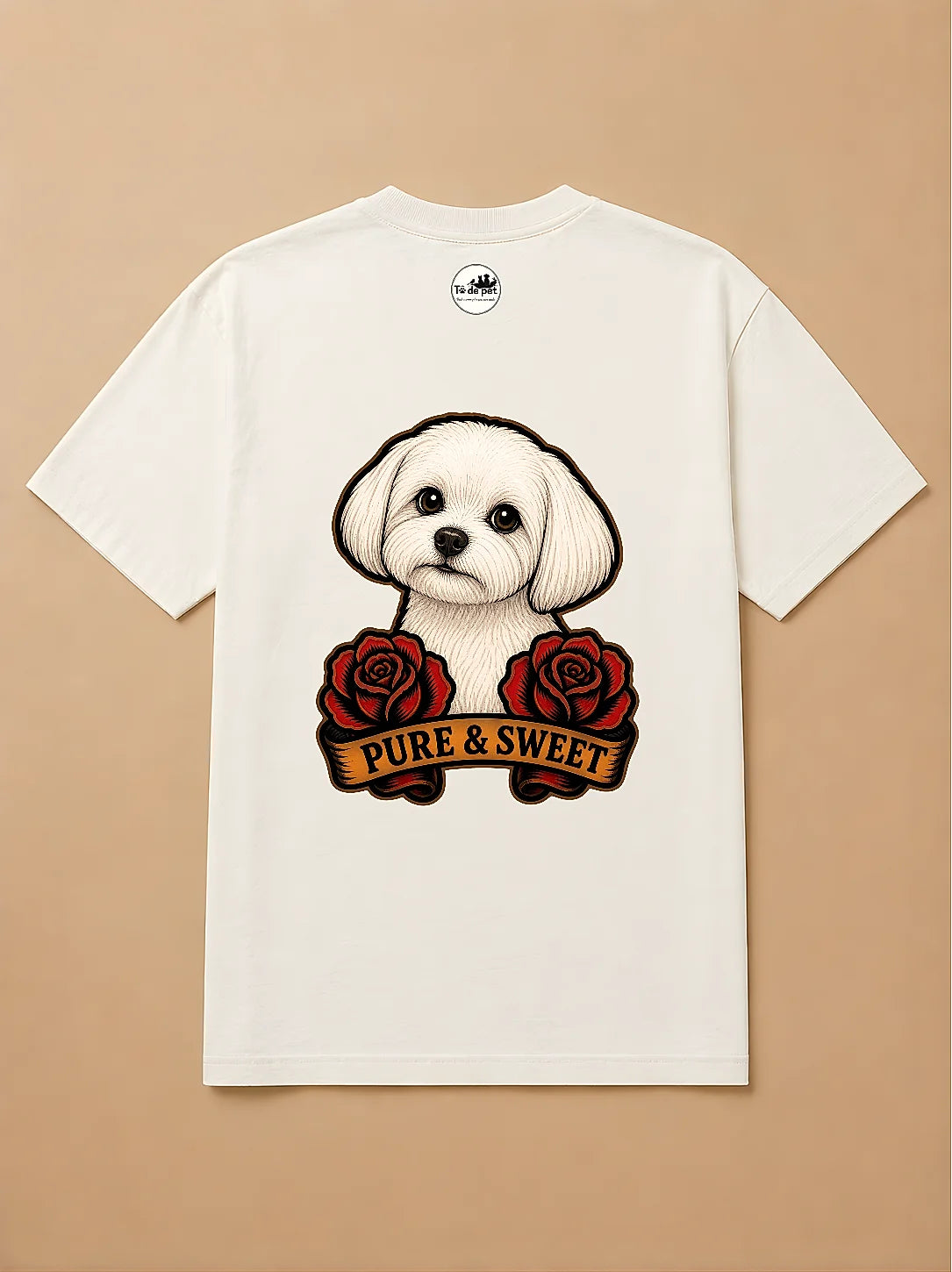 Camisa Oversized Old School - Maltês