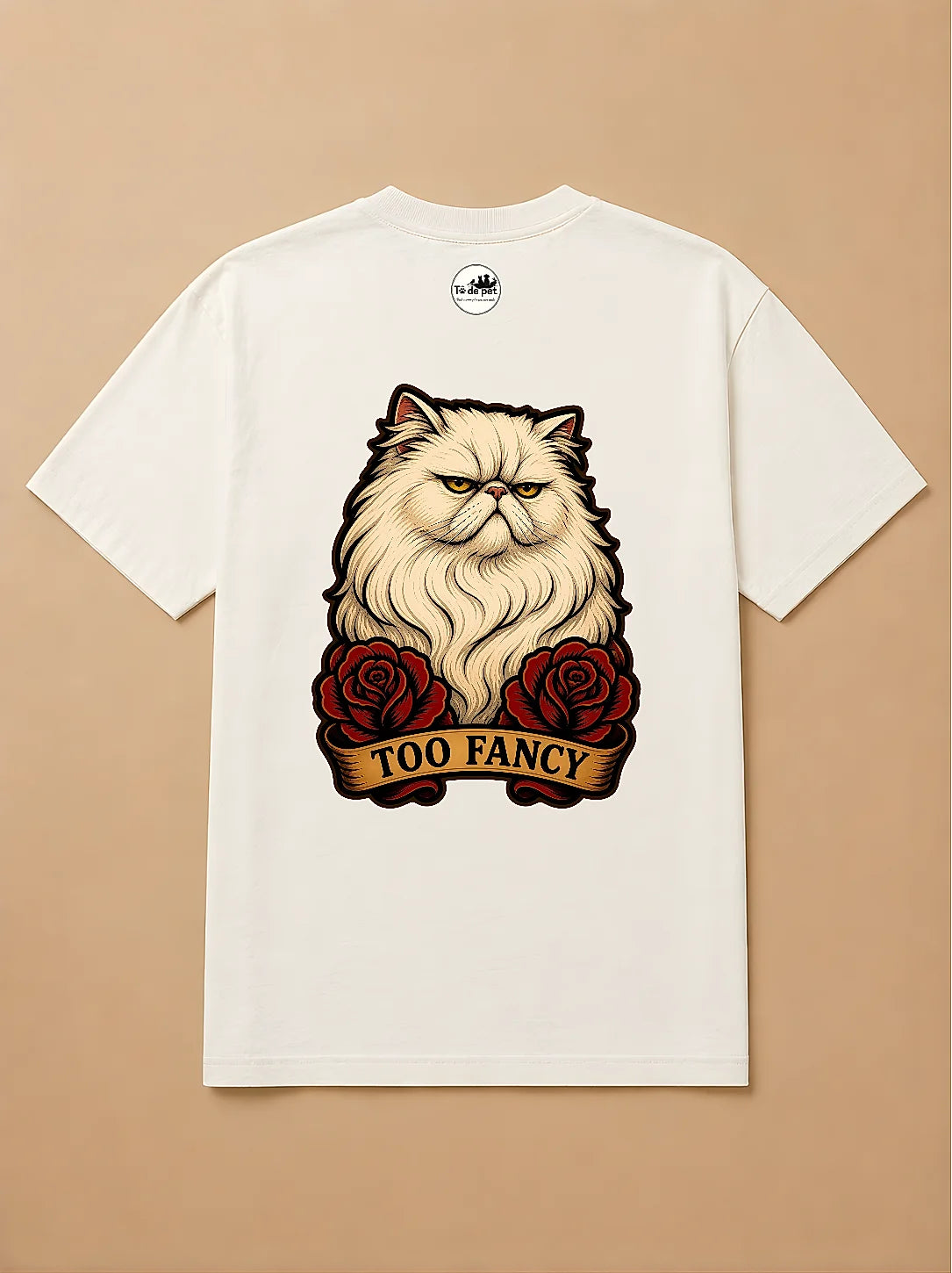 Camisa Oversized Old School - Persa