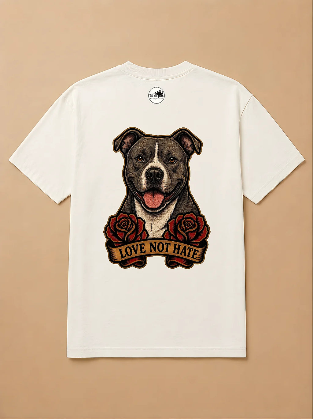 Camisa Oversized Old School - Pitbull