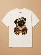 Camisa Oversized Old School - Pug