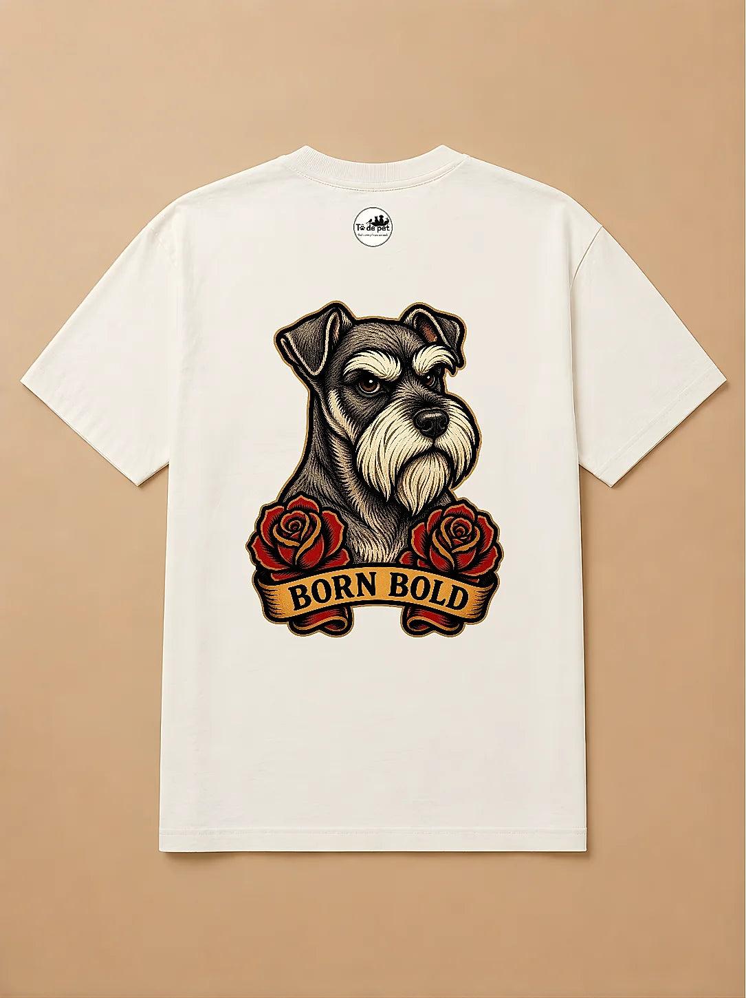 Camisa Oversized Old School - Schnauzer
