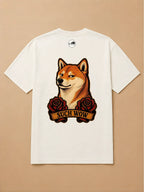 Camisa Oversized Old School - Shiba Inu
