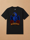 Camisa Oversized Old School - Arara Azul