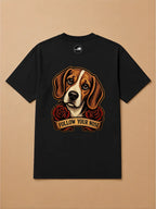 Camisa Oversized Old School - Beagle