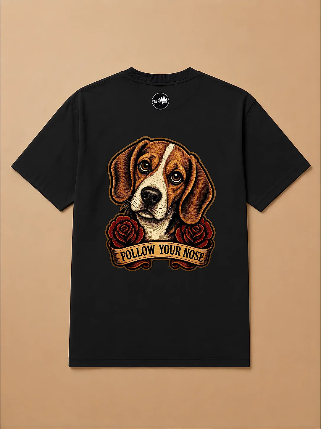 Camisa Oversized Old School - Beagle
