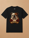 Camisa Oversized Old School - Bulldog Inglês